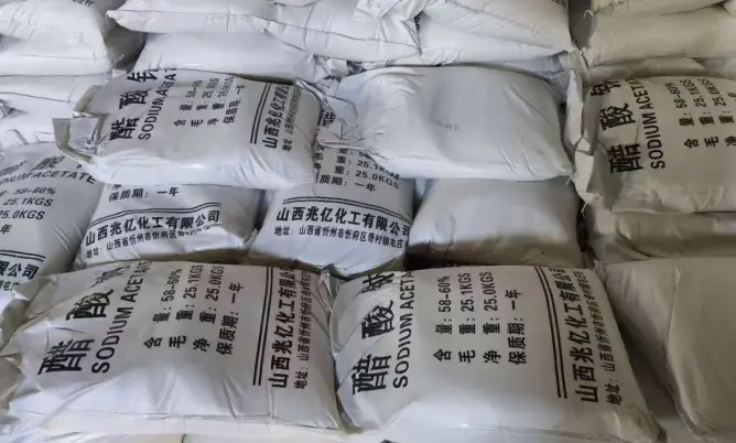 Storage of sodium acetate requires attention