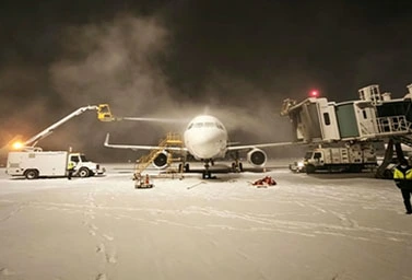 De-icing and snow melting for airport runways De-icing and snow melting for airport runways