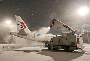 De-icing and snow melting for airport runways