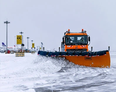 Snow melting for airport runways