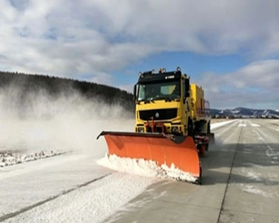 Snow melting for airport runways Snow melting for airport runways