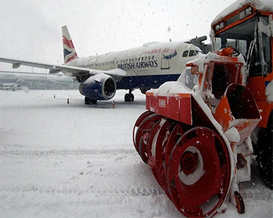 Snow removal for airport runways Snow removal for airport runways