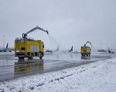 airport runway solid potassium acetate
