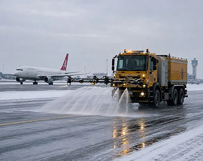 Deicing solid potassium acetate