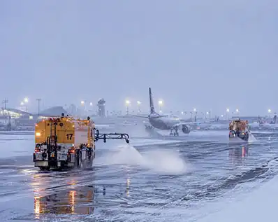 Professional Snow Melting Plans for Airports, Highways, and Urban Roads
