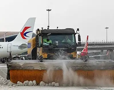 Why Is Liquid Potassium Acetate Used for Large-Scale Snow Removal?