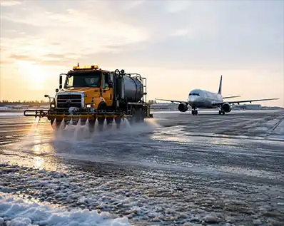 Potassium Acetate Deicer Helps Maintain Safe Airport Operations