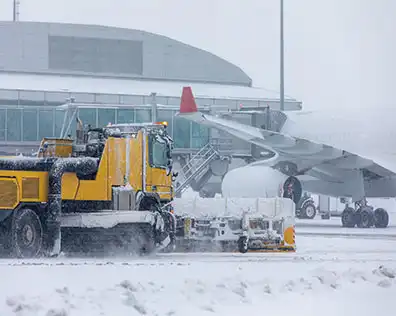 Is Airport Runway Solid Potassium Acetate Compatible with Existing Spraying Equipment?