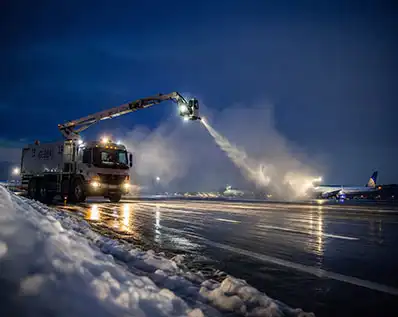 Liquid Potassium Acetate Provides Reliable Deicing for Airport Runways and Roads